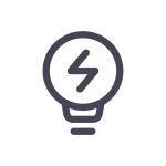 Bulp Lamp Off SVG Icon